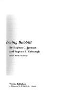 Cover of: Irving Babbitt