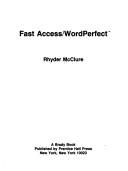 Cover of: Fast Access/WordPerfect