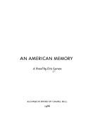 Cover of: An American memory: a novel
