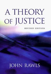 Cover of: A Theory of Justice by John Rawls