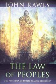 Cover of: The law of peoples: with, The idea of public reason revisited