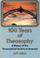 Cover of: 100 years of theosophy