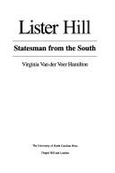 Cover of: Lister Hill by Virginia Van der Veer Hamilton