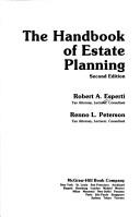 Cover of: The handbook of estate planning by Robert A. Esperti