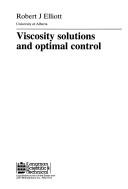 Cover of: Viscosity solutions and optimal control