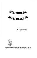 Cover of: Historical materialism