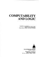 Cover of: Computability and logic by Daniel E. Cohen
