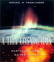 Cover of: A Thin Cosmic Rain by Michael W. Friedlander