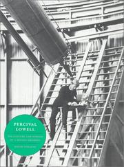 Cover of: Percival Lowell: The Culture and Science of a Boston Brahmin