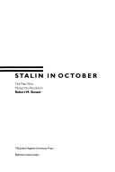 Cover of: Stalin in October: the man who missed the revolution