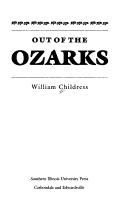 Cover of: Out of the Ozarks