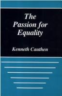 Cover of: The passion for equality