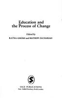 Cover of: Education and the process of change