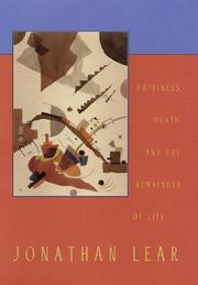 Cover of: Happiness, Death, and the Remainder of Life