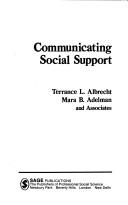 Cover of: Communicating social support