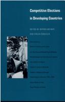 Cover of: Competitive elections in developing countries