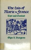 The Lais of Marie de France by Glyn S. Burgess
