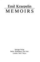 Memoirs by Emil Kraepelin