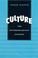 Cover of: Culture