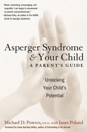 Cover of: Asperger Syndrome and Your Child: A Parent's Guide