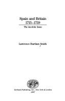 Cover of: Spain and Britain, 1715-1719: the Jacobite issue
