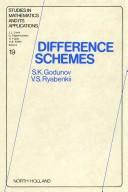 Cover of: Difference schemes: an introduction to the underlying theory