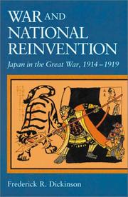 Cover of: War and National Reinvention | Frederick R. Dickinson