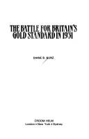 Cover of: battle for Britain's gold standard in 1931