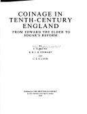 Cover of: Coinage in tenth-century England: from Edward the Elder to Edgar's reform