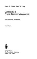 Cover of: Computers in private practice management