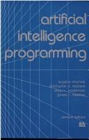 Cover of: Artificial intelligence programming by Eugene Charniak ... [et al.].