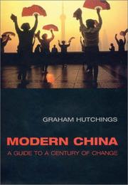 Cover of: Modern China by Graham Hutchings