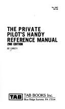 Cover of: The private pilot's handy reference manual by Joe Christy