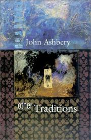 Cover of: Other Traditions (The Charles Eliot Norton Lectures) | John Ashbery