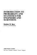 Cover of: Introduction to probability and statistics for engineers and scientists by Sheldon M. Ross