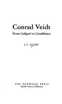 Cover of: Conrad Veidt by J. C. Allen