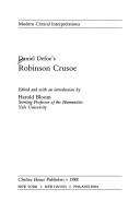 Cover of: Daniel Defoe's Robinson Crusoe by edited and with an introduction by Harold Bloom.