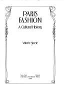 Cover of: Paris fashion: a cultural history