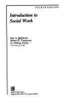 Introduction to social work by Rex Austin Skidmore