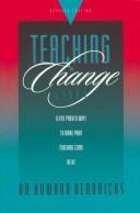 Cover of: Teaching to change lives by Howard G. Hendricks