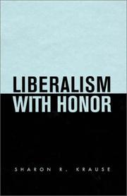 Cover of: Liberalism with Honor