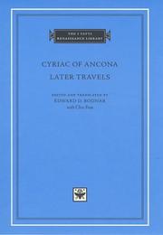 Later travels by Ciriaco d'Ancona, Cyriac of Ancona, Edward W. Bodnar
