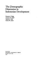 Cover of: The Demographic dimension in Indonesian development
