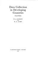 Cover of: Data collection in developing countries by D. J. Casley