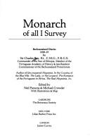 Cover of: Monarch of all I survey by Rey, Charles Fernand Sir