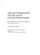 Cover of: William Wordsworth and the age of English romanticism