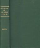 Constitutional and legal history of England by M. M. Knappen