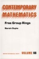 Cover of: Free group rings