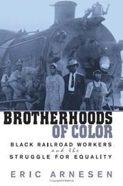 Cover of: Brotherhoods of Color by Eric Arnesen