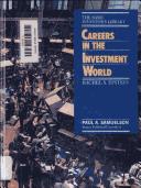 Cover of: Careers in the investment world by Rachel S. Epstein